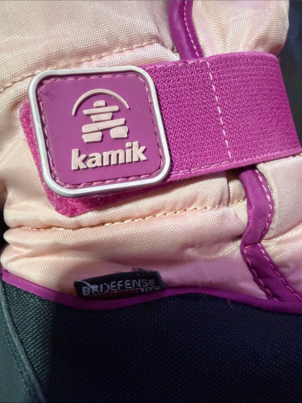 Kamik Kids Winter Boots - Pink/Black (Size 10) - Picture 6 of 12